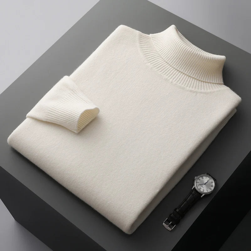 Cashmere Roll Neck Sweater