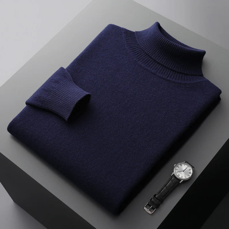 Cashmere Roll Neck Sweater