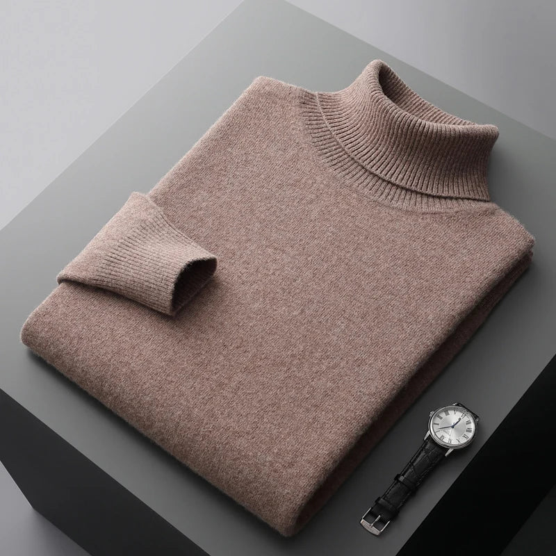 Cashmere Roll Neck Sweater