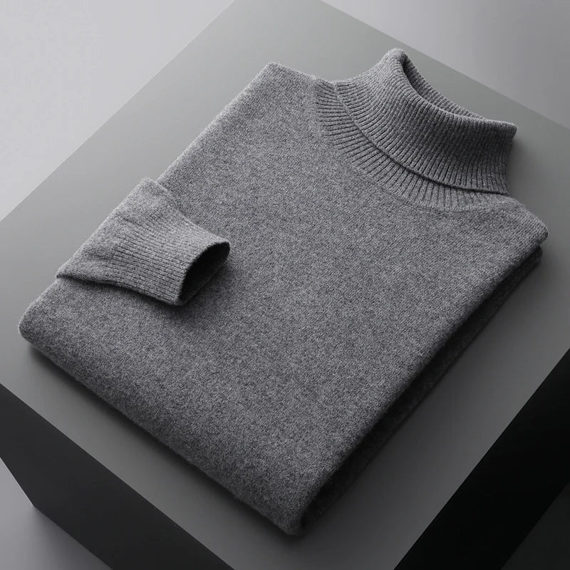 Cashmere Roll Neck Sweater