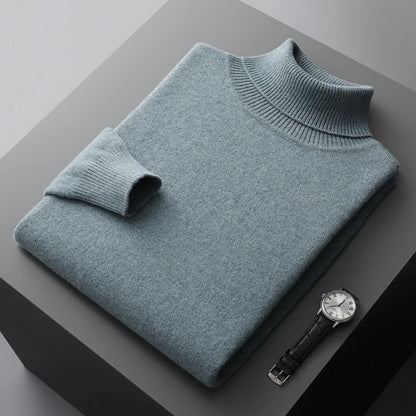 Cashmere Roll Neck Sweater