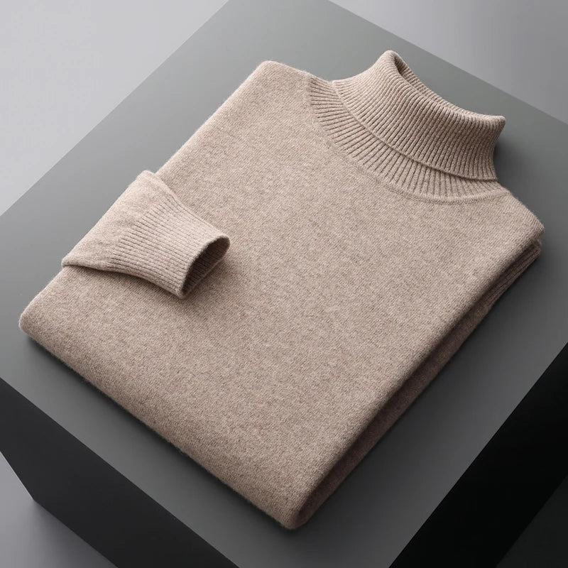 Cashmere Roll Neck Sweater